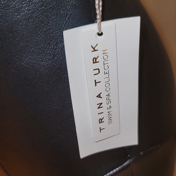 Trina Turk ATLAS ONE SHOULDER RUFFLE BANDEAU - Sizes 4, 8, 12 - Brand New - Picture 7 of 8